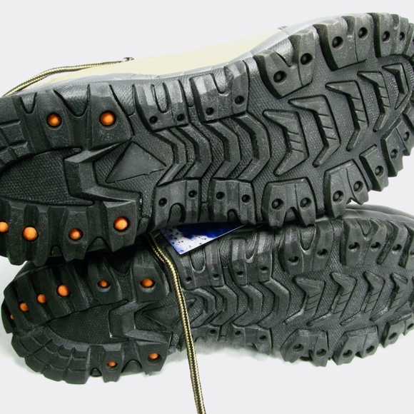 Mens Bluff Creek Work Boots Steel Toe Tan Black Waterproof Size 12 With Tags main image 6
